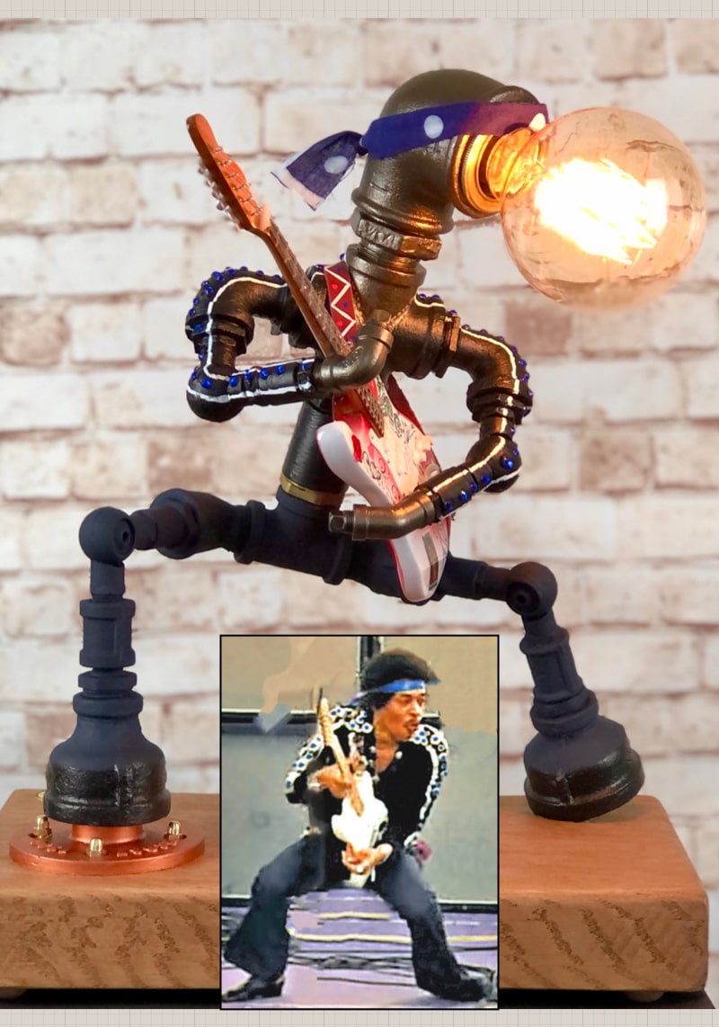 Jimi Hendrix Lamp